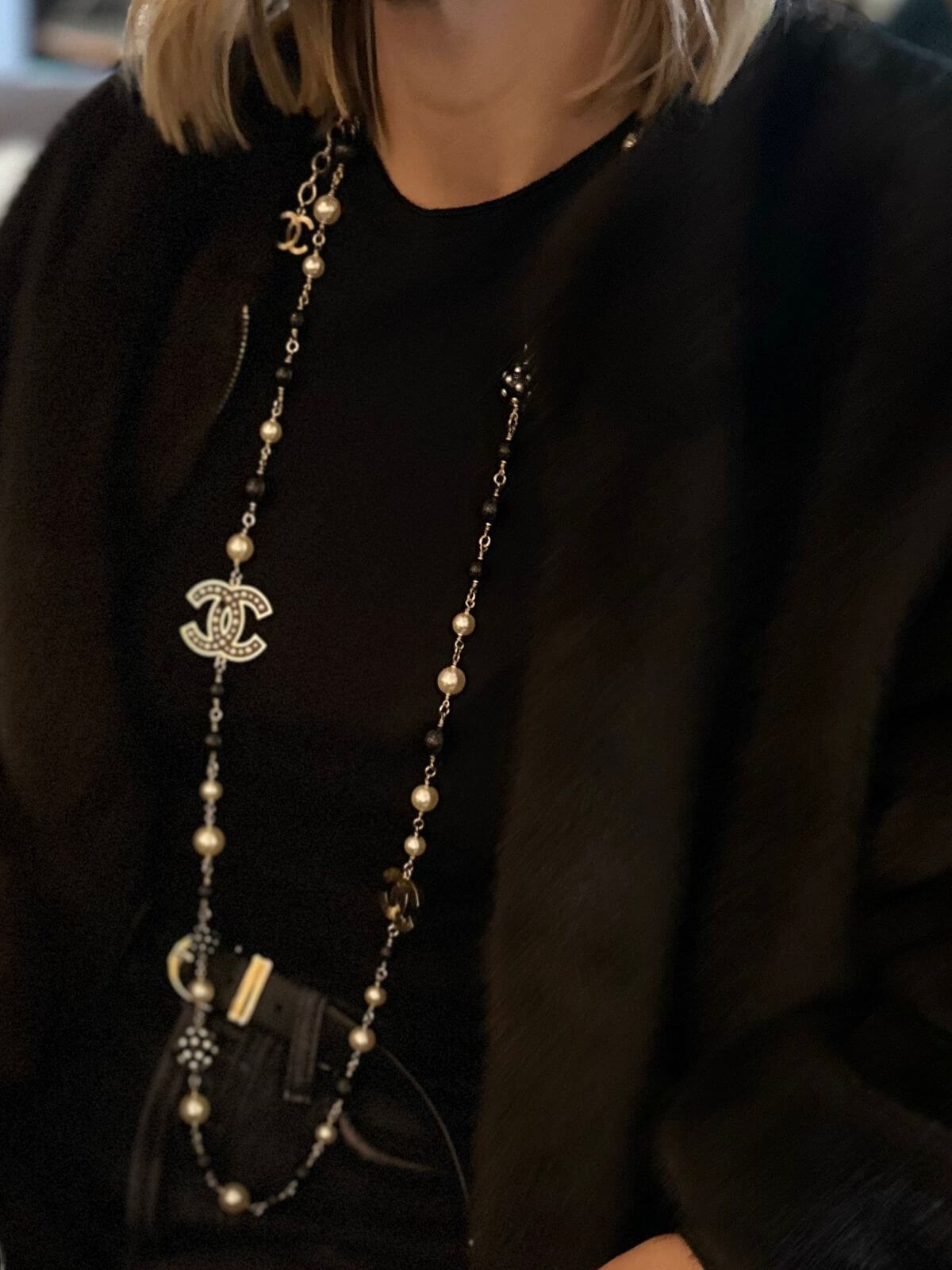 Chanel Beaded Necklace