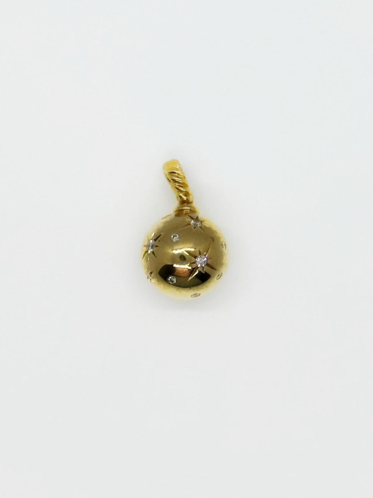 David Yurman Diamond Solari Pendant