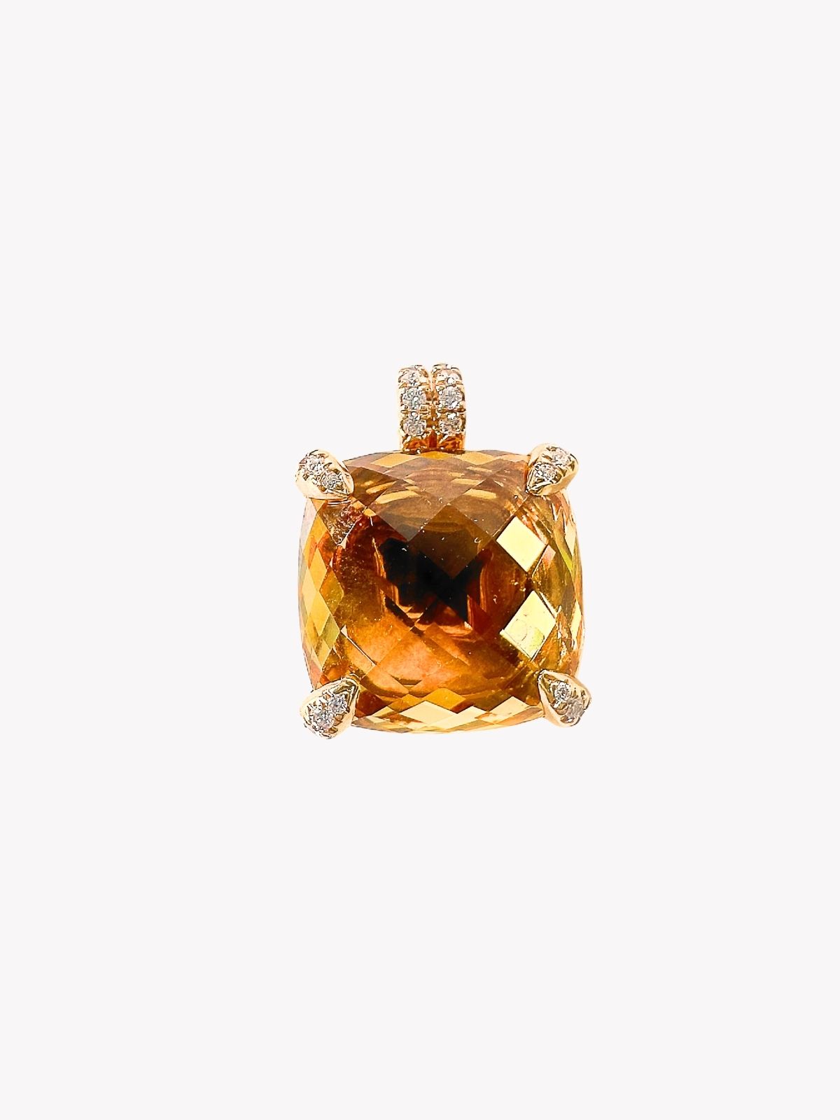 David Yurman Chatelaine Citrine Pendant