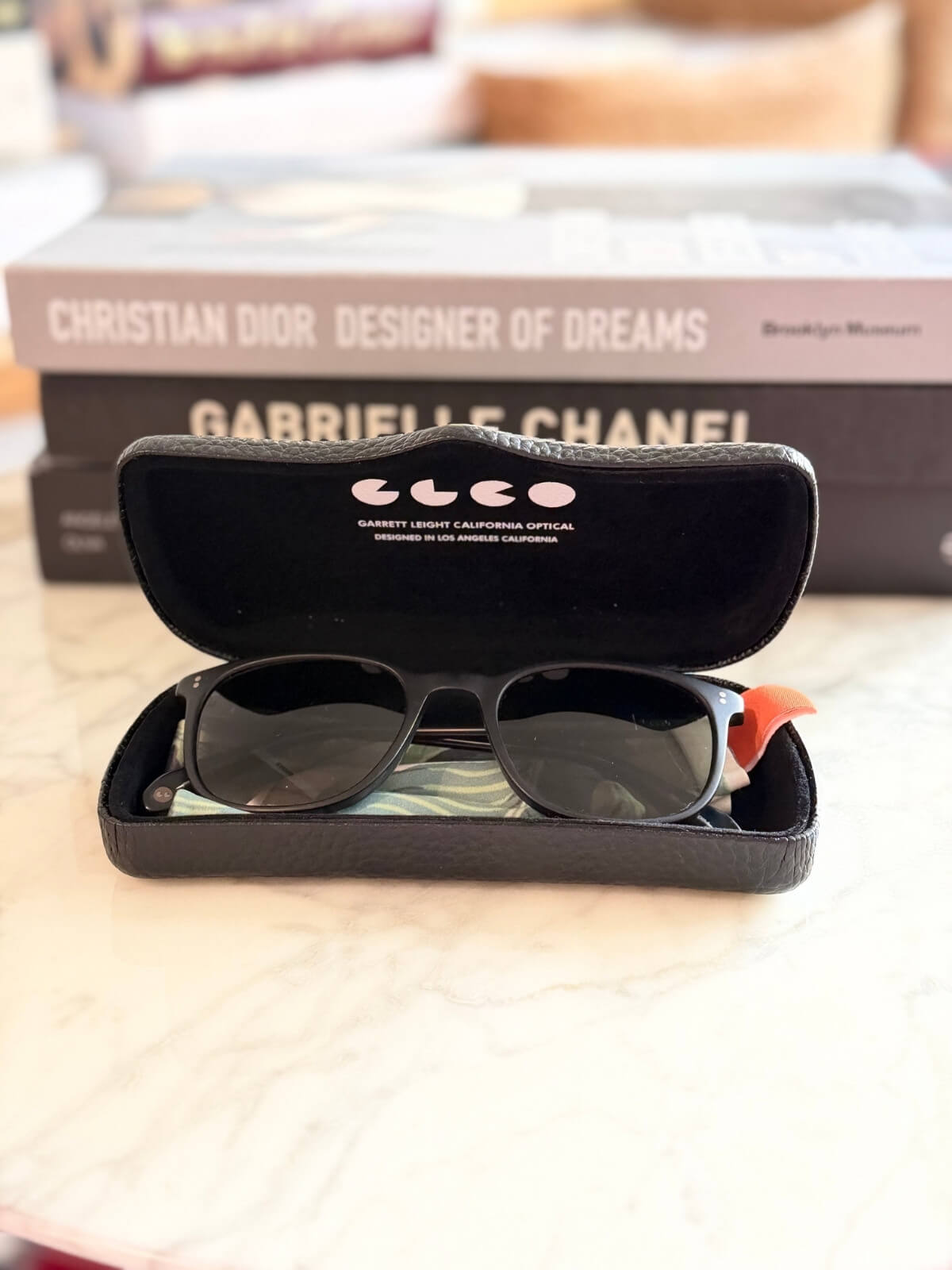 Louise Row featuring Garrett Leight Bentley Sunglasses