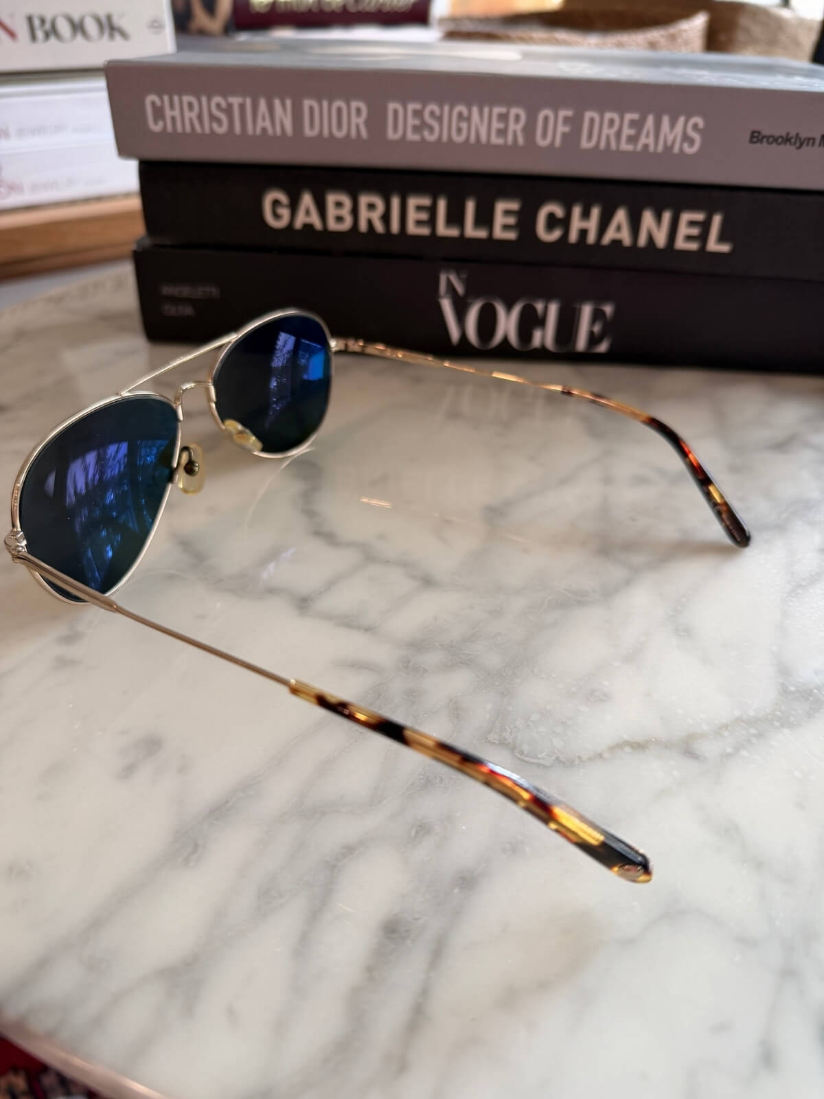 Louise Row featuring Garett Leight Palms Sunglasses