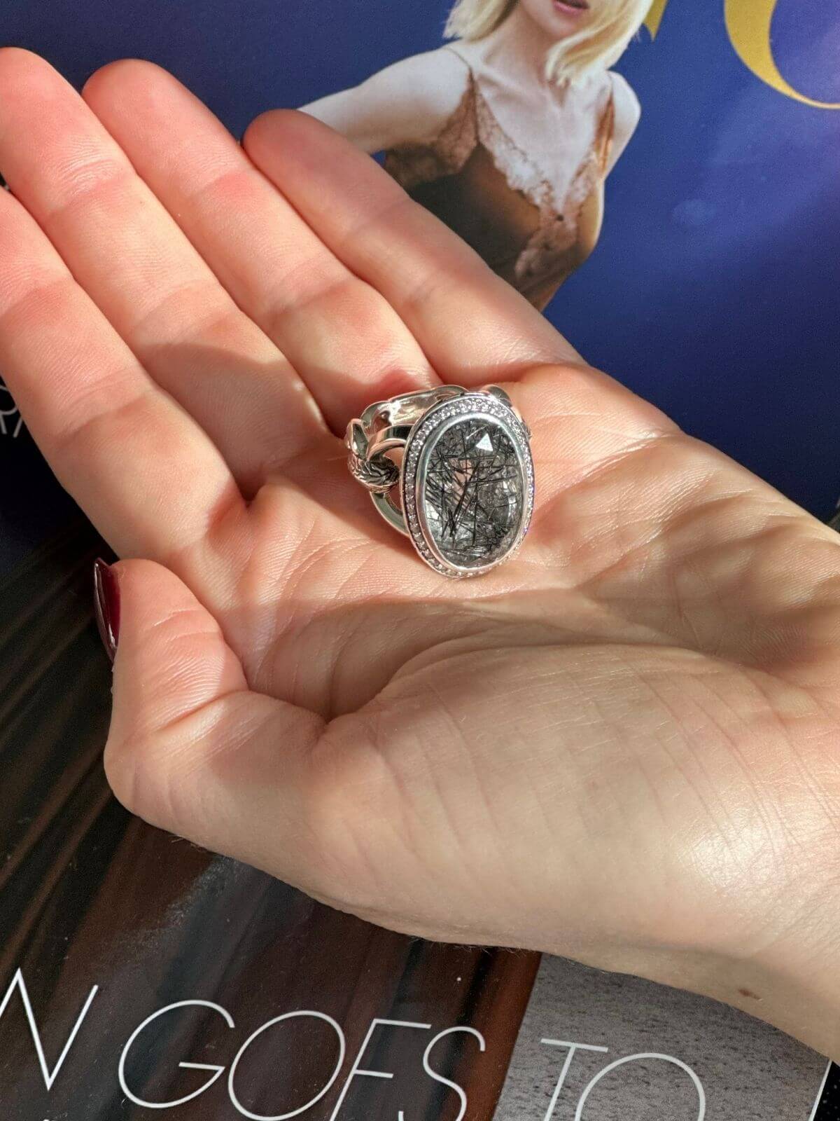 John Hardy Oval Quartz Ring