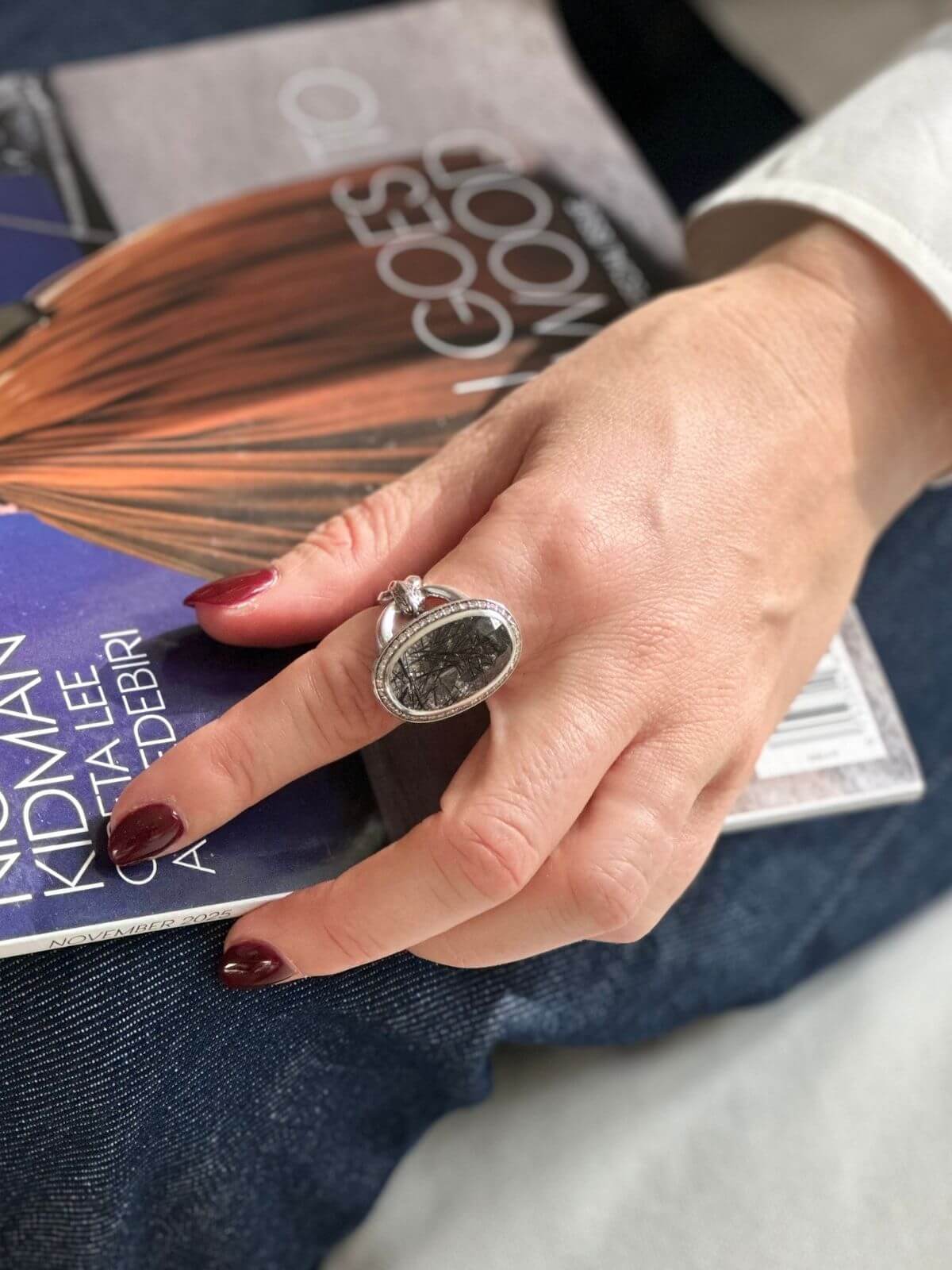 John Hardy Oval Quartz Ring