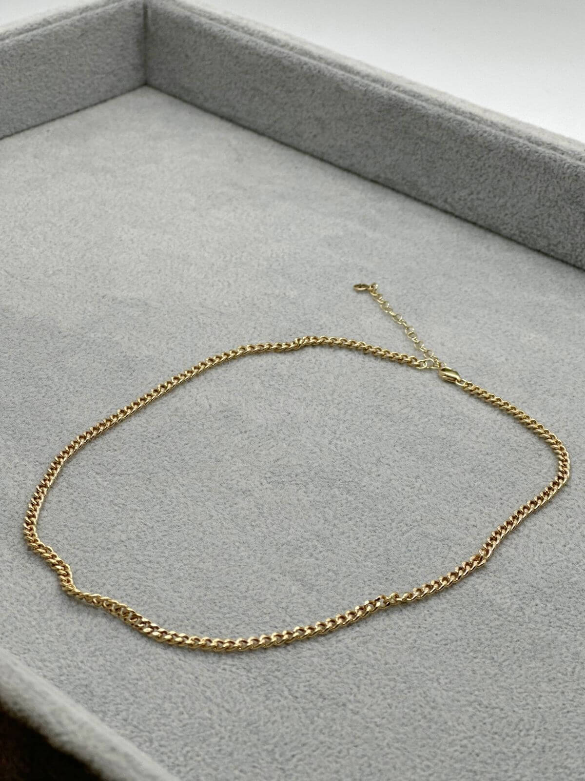 Mejuri Curb Chain Necklace