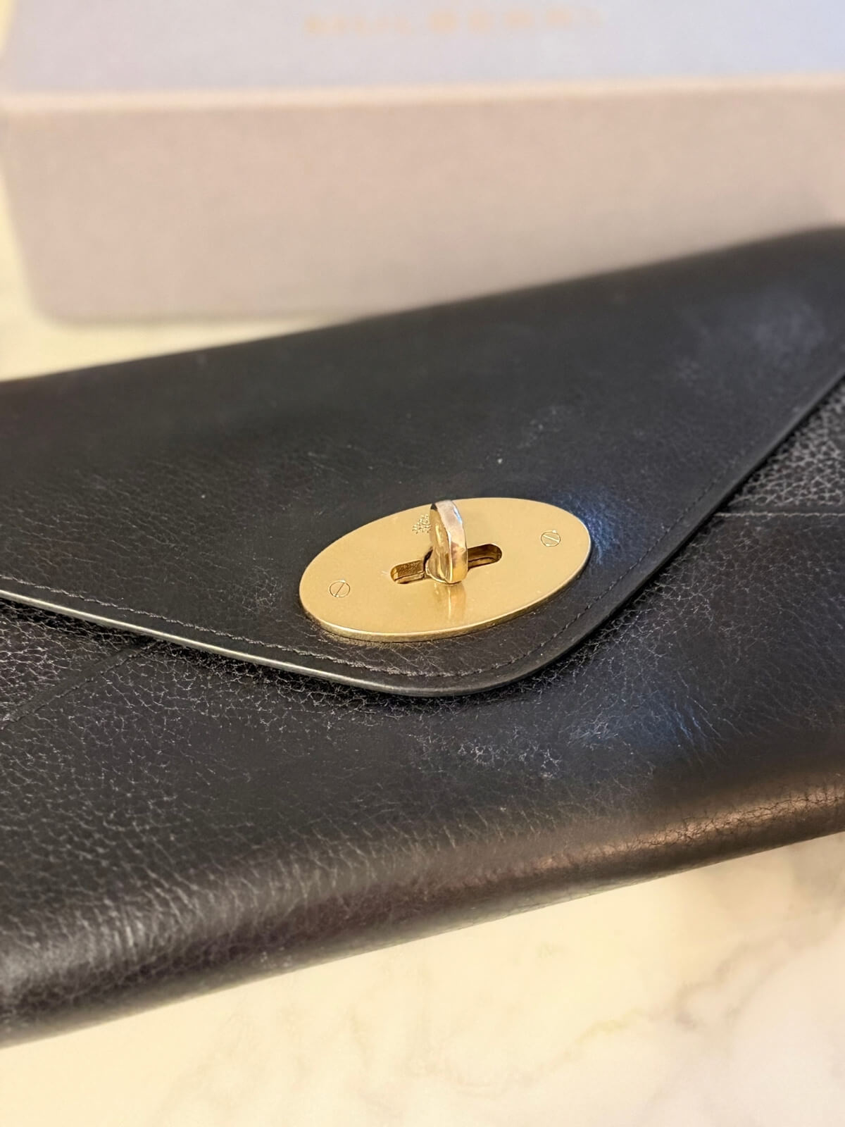Mulberry Travel Clutch Black