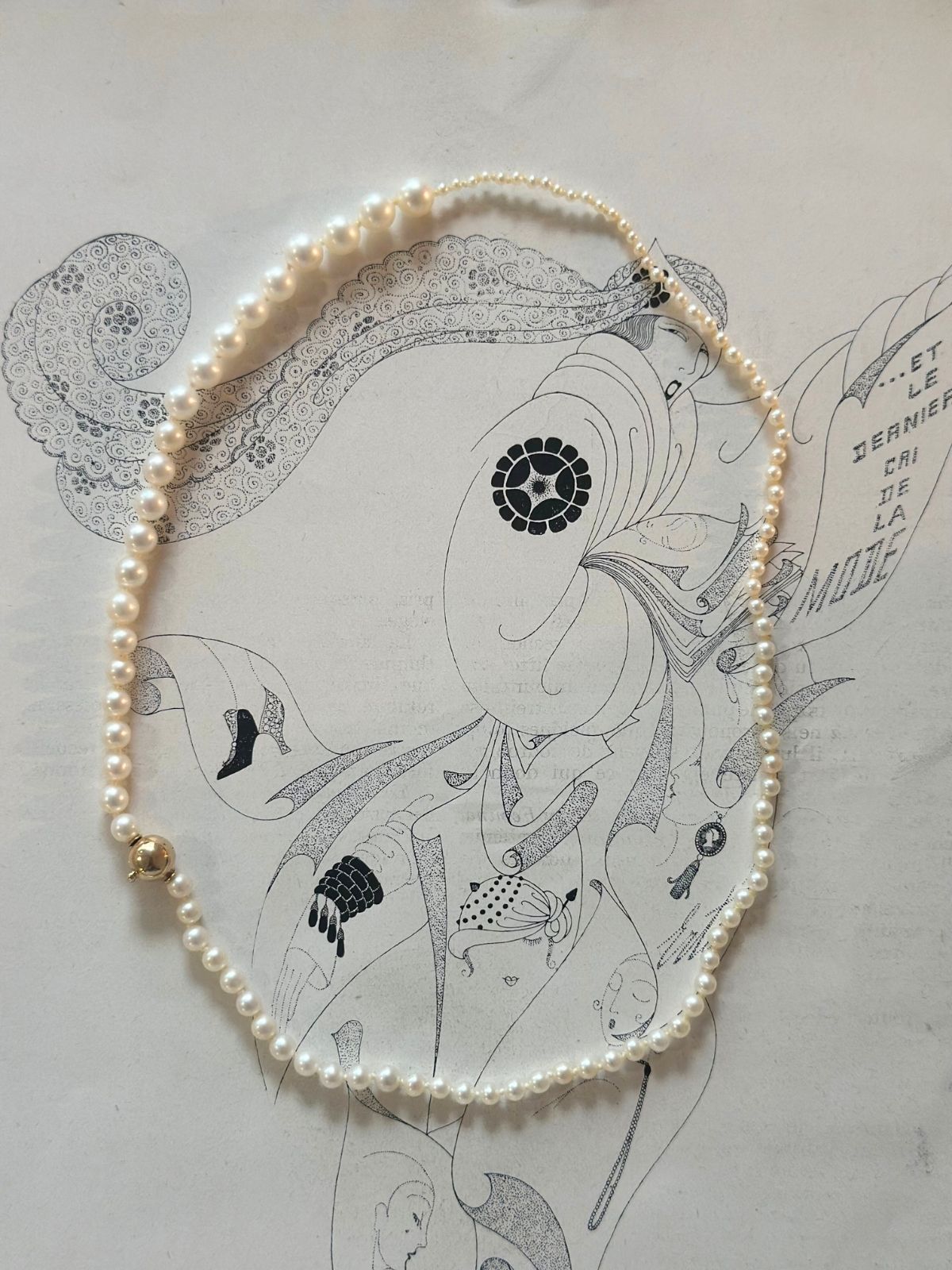 Petite Peggy 14k Pearl Necklace