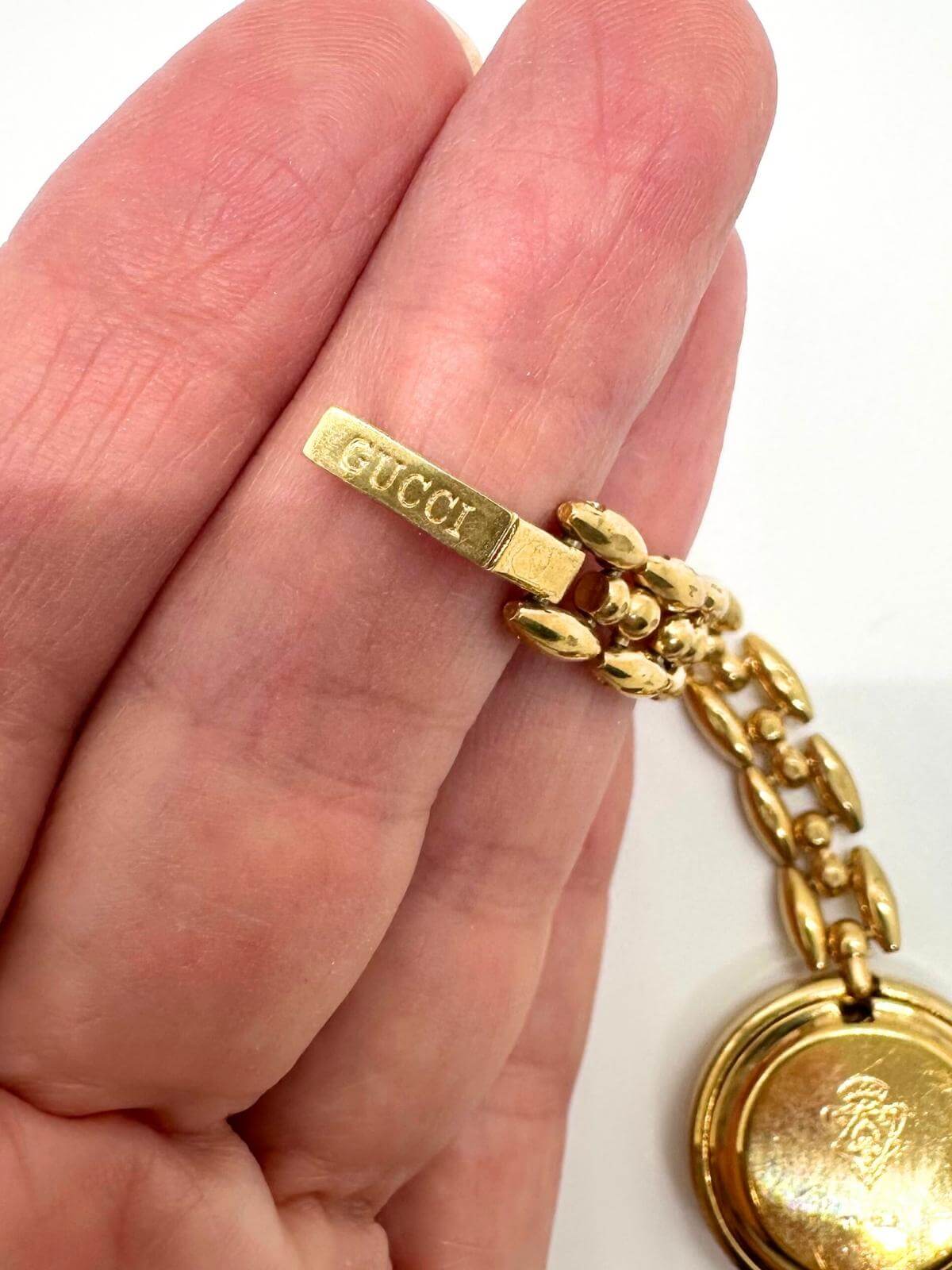 Vintage Gucci Wristwatch with Interchangeable Bezels