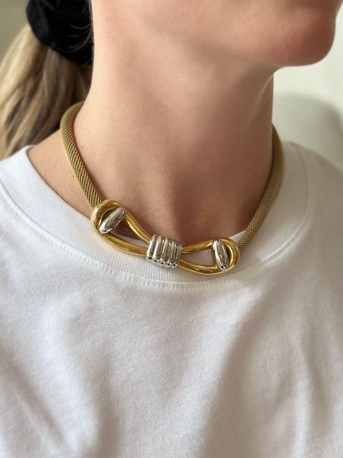 Givenchy Bow Necklace