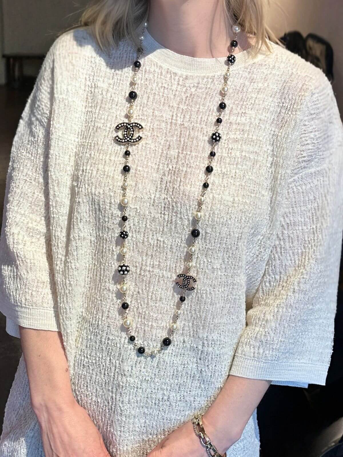 Chanel Beaded Necklace