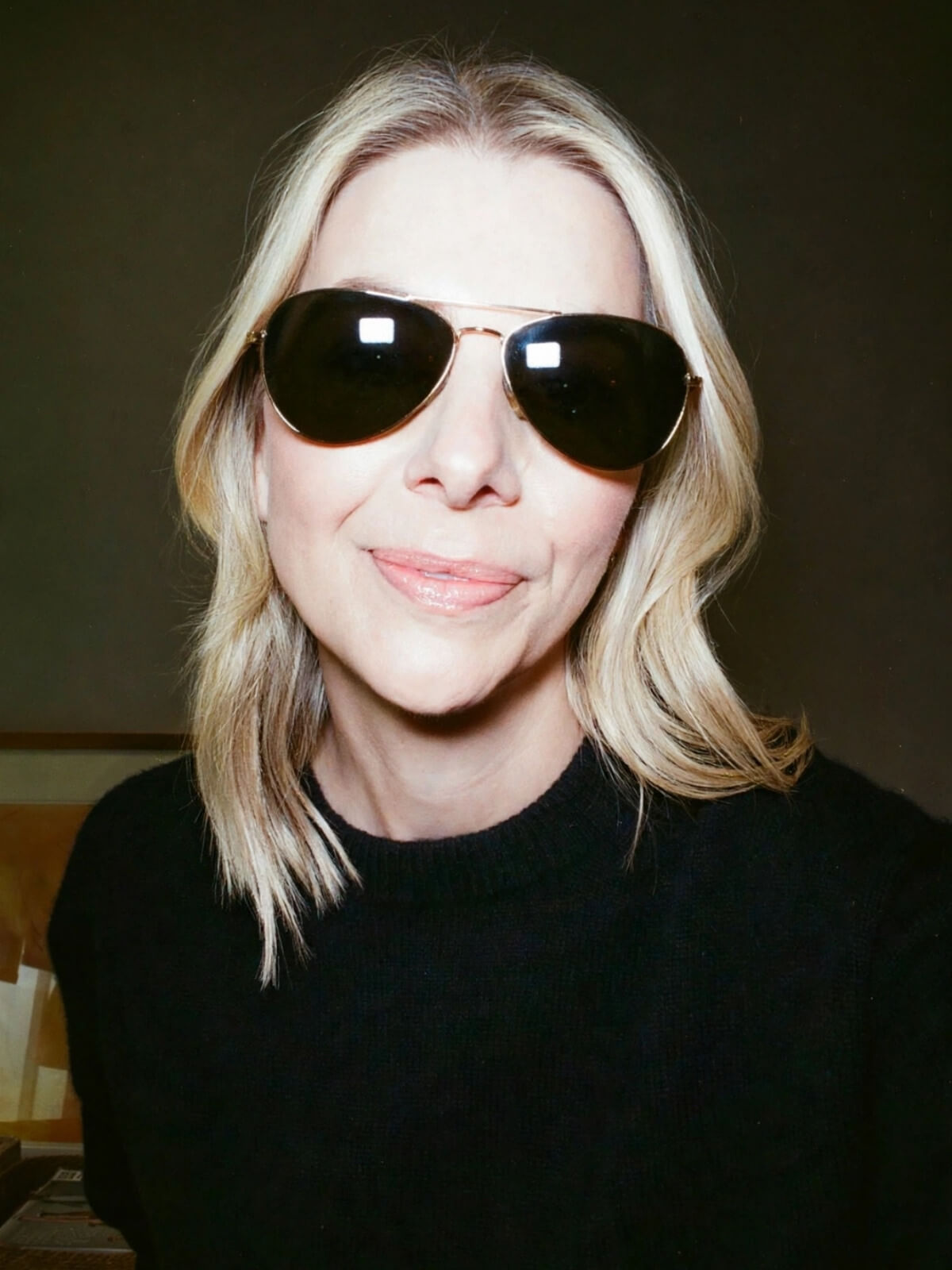 Louise Row featuring Garett Leight Palms Sunglasses 