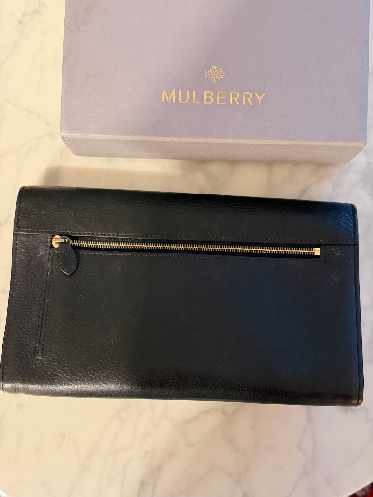 Mulberry Travel Clutch Black