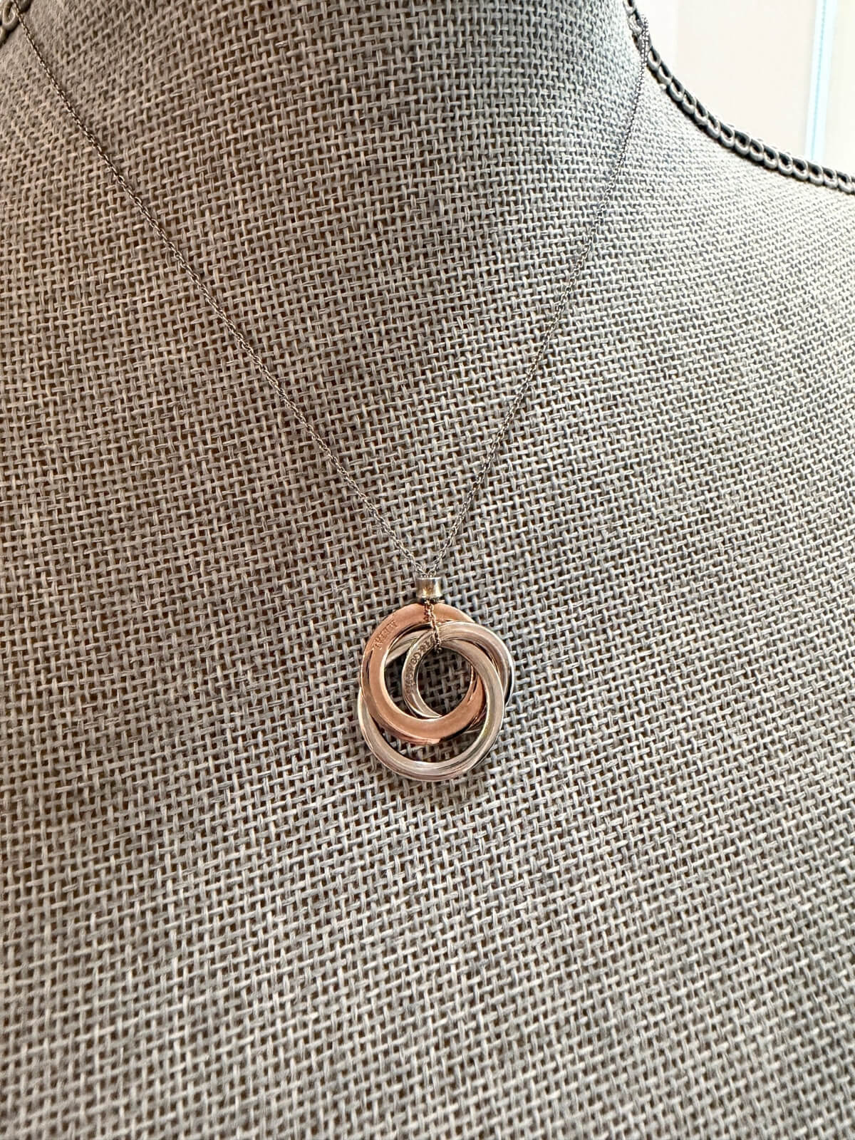 Tiffany & Co. 1837 Interlocking Circles Necklace