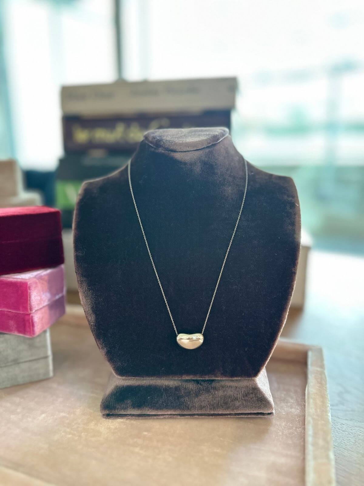 Tiffany & Co Bean Necklace | Louise Row Jewelry Resale Studio