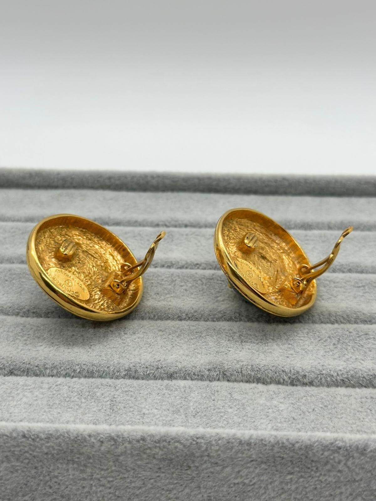 Vintage Chanel Turquoise Earrings